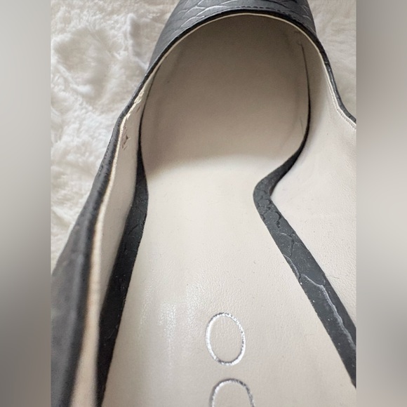 NWOB ALDO’s Elegant Black Textured Women's Heels in size 8 - Picture 12 of 12